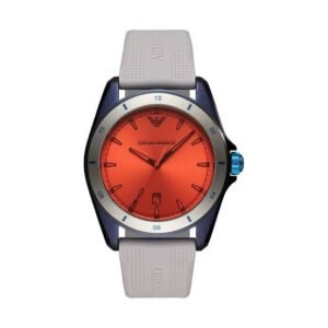 Emporio Armani Red Dial Men's Casual Watch - AR11218