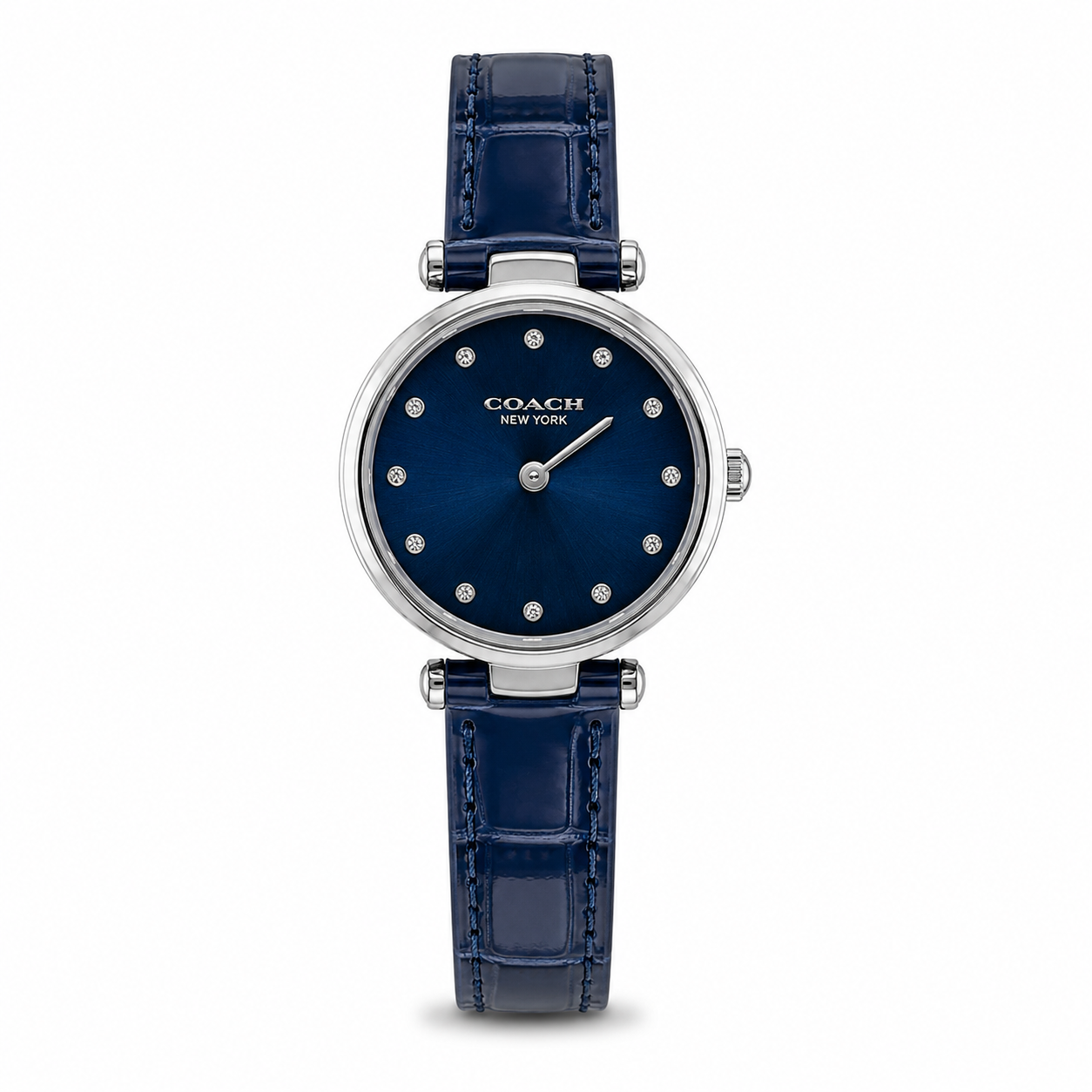Coach Blue Leather Strap Women's Watch - 14503535