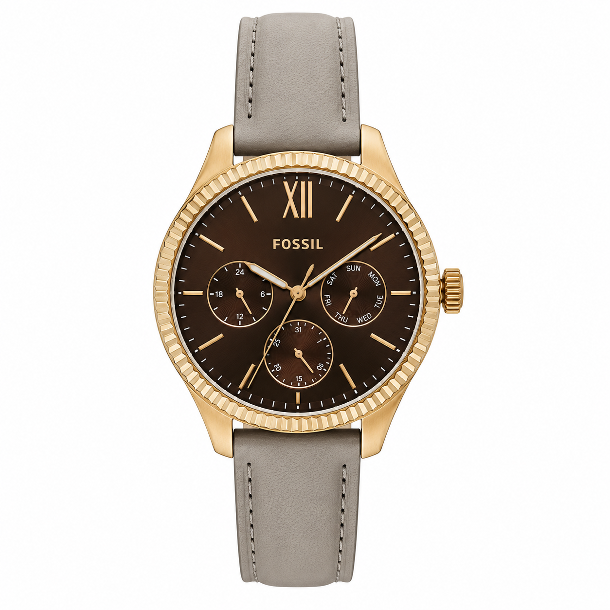 Fossil Analog Gray Dial Women's Watch - BQ3764