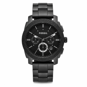 Fossil Machine Black Chronograph Men's Watch - FS4552