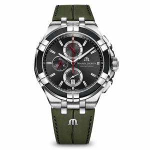 Maurice Lacroix Black PVD Men's Chronograph Watch