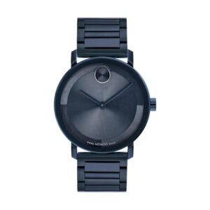 Movado Bold Evolution 2.0 Blue Stainless Steel Men's Watch