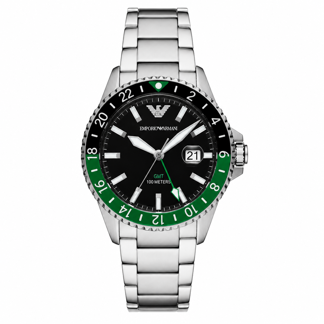 Emporio Armani Black Dial Men's Watch - AR11589